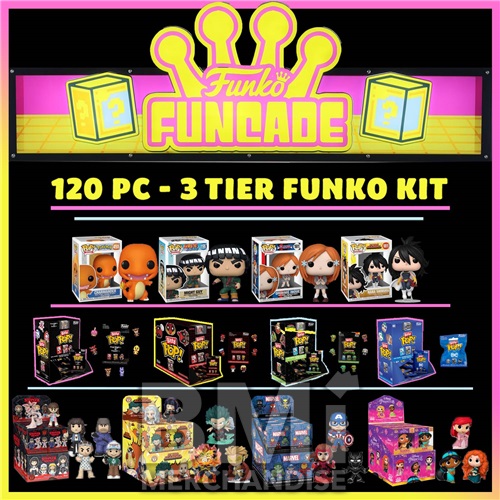 120 PIECE OVER THE EDGE / FUNCADE 3 TIER FUNKO KIT